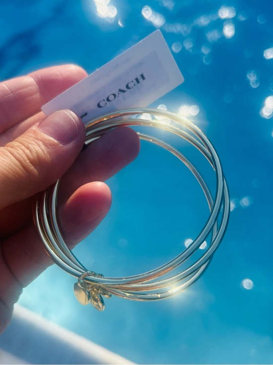 Coach Jewelry - Coach Gold finish set of 3 bracelets